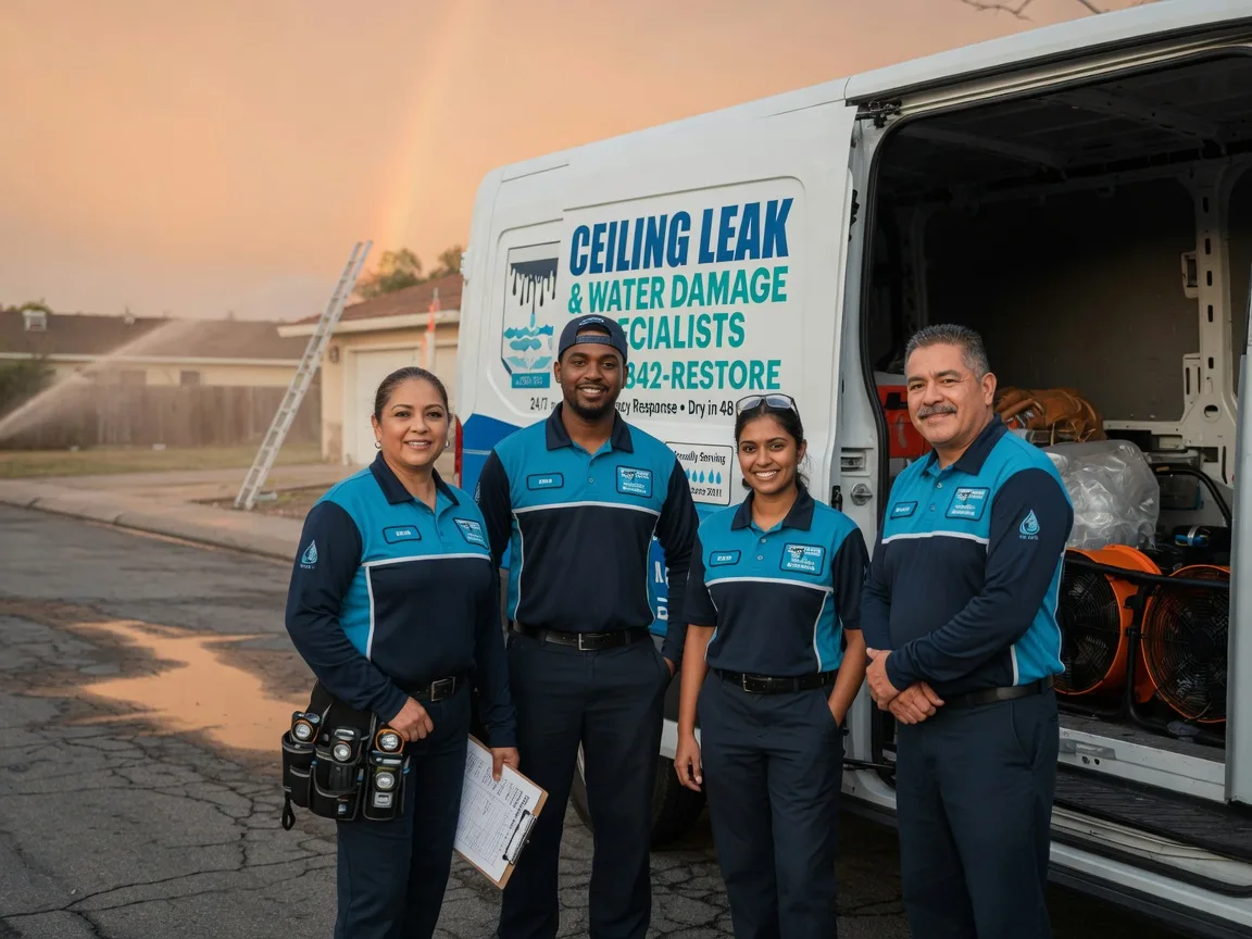 Ceiling Leak Cleanup company in Deep Water, WV